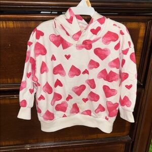 Jessica Simpson Red Heart Kids Hoodie